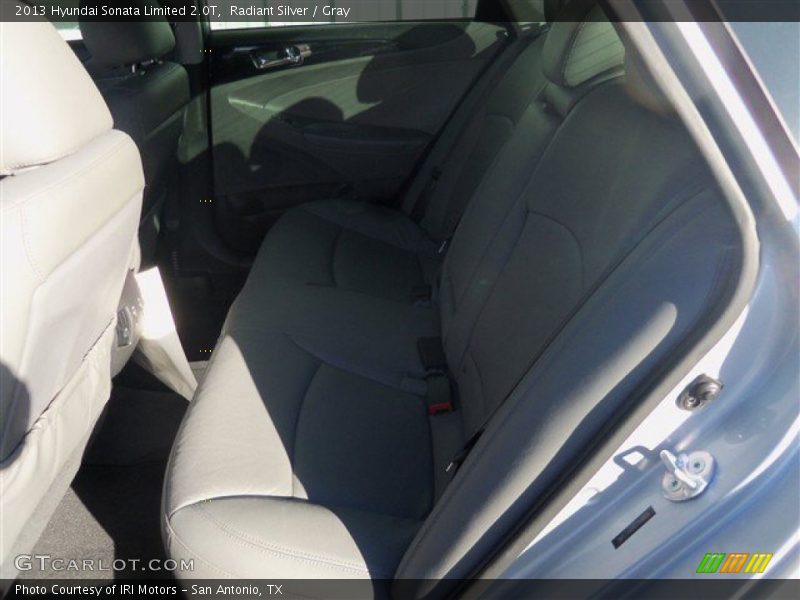 Radiant Silver / Gray 2013 Hyundai Sonata Limited 2.0T