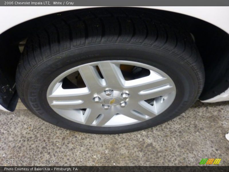 White / Gray 2006 Chevrolet Impala LTZ