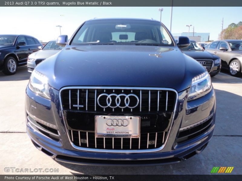 Mugello Blue Metallic / Black 2013 Audi Q7 3.0 TFSI quattro