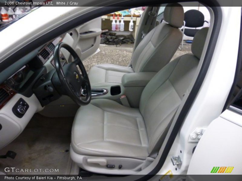 White / Gray 2006 Chevrolet Impala LTZ