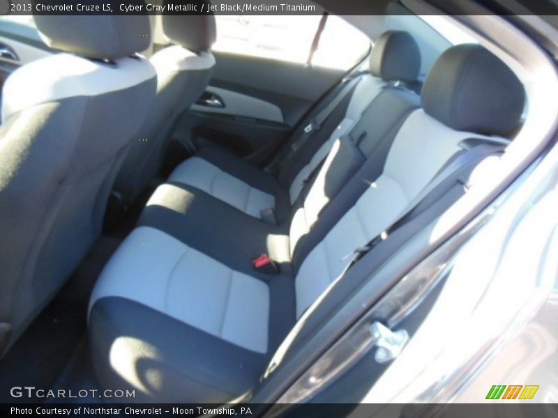 Cyber Gray Metallic / Jet Black/Medium Titanium 2013 Chevrolet Cruze LS