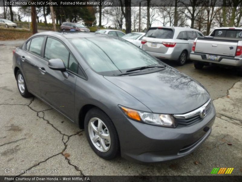 Front 3/4 View of 2012 Civic NGV Sedan