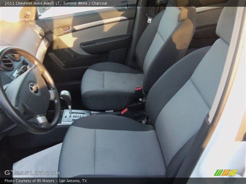 Summit White / Charcoal 2011 Chevrolet Aveo Aveo5 LT