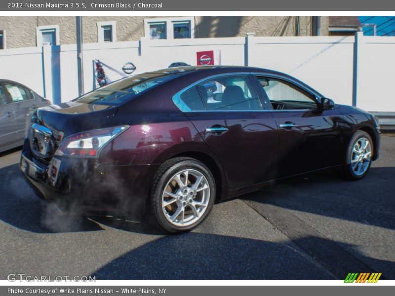 Crimson Black / Charcoal 2012 Nissan Maxima 3.5 S