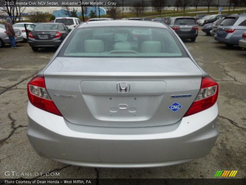  2012 Civic NGV Sedan Alabaster Silver Metallic