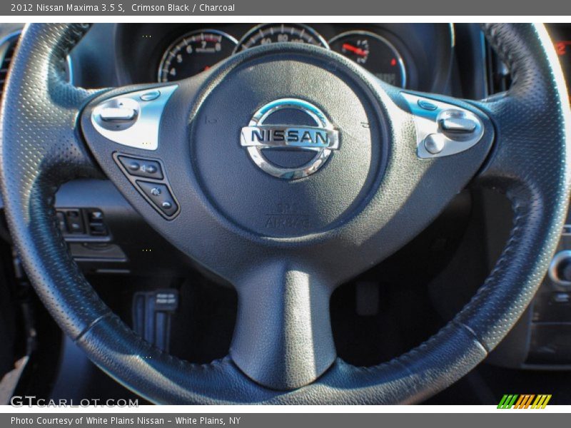Crimson Black / Charcoal 2012 Nissan Maxima 3.5 S