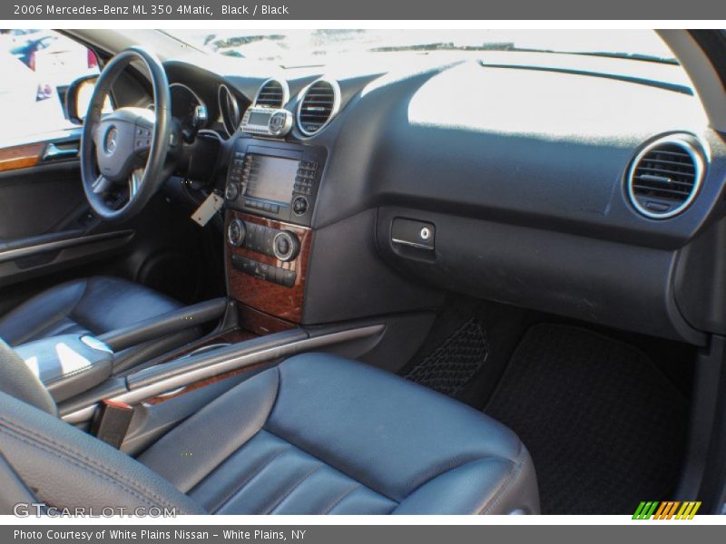 Black / Black 2006 Mercedes-Benz ML 350 4Matic