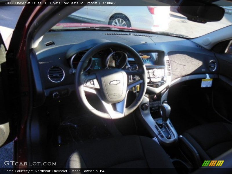 Crystal Red Metallic Tintcoat / Jet Black 2013 Chevrolet Cruze LT