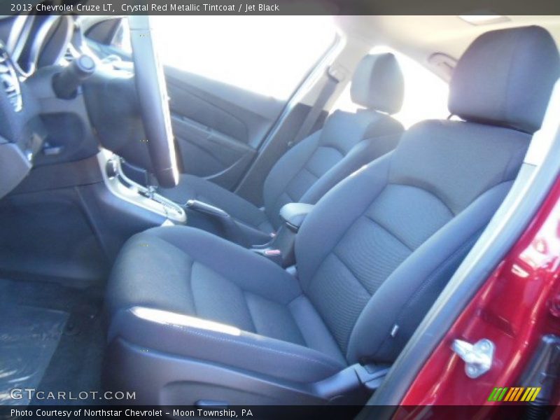 Crystal Red Metallic Tintcoat / Jet Black 2013 Chevrolet Cruze LT