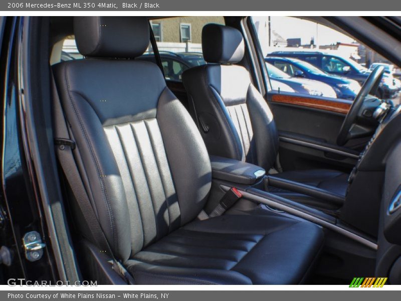 Black / Black 2006 Mercedes-Benz ML 350 4Matic