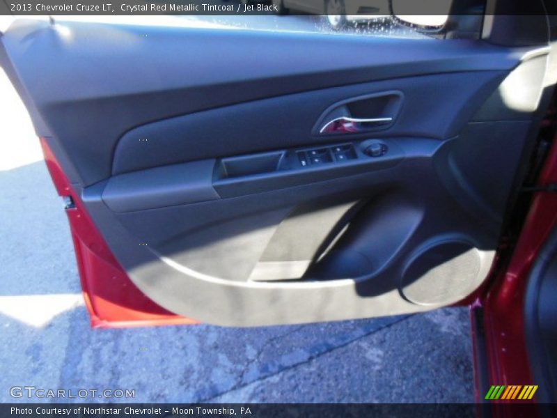 Crystal Red Metallic Tintcoat / Jet Black 2013 Chevrolet Cruze LT