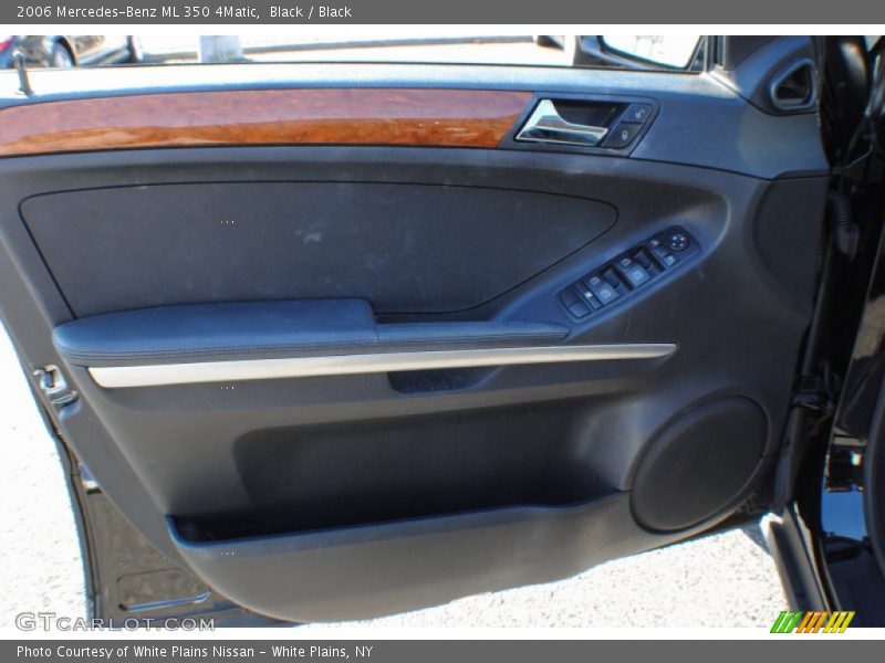 Black / Black 2006 Mercedes-Benz ML 350 4Matic