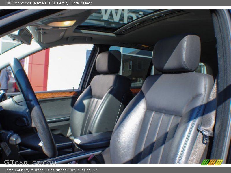 Black / Black 2006 Mercedes-Benz ML 350 4Matic