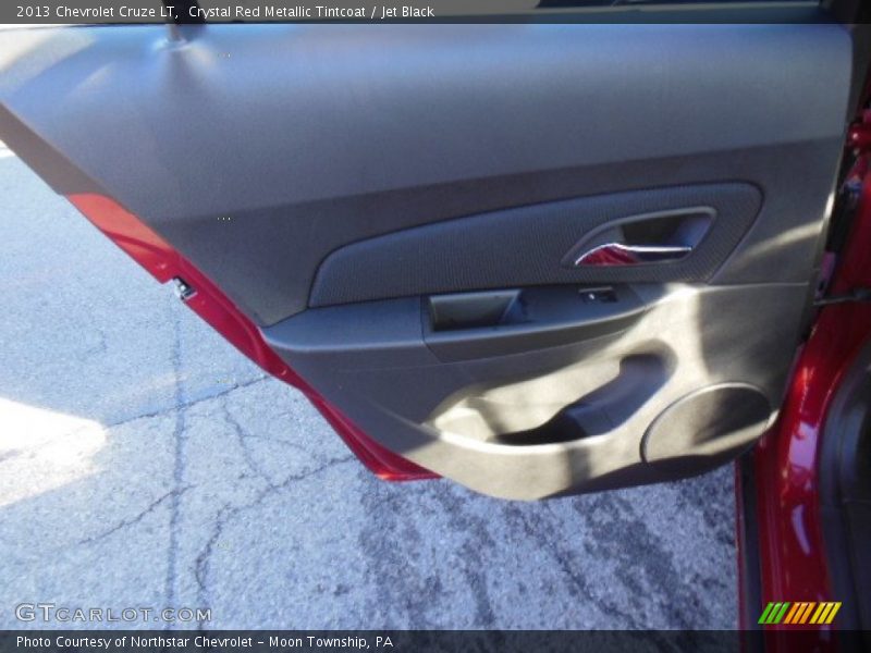 Crystal Red Metallic Tintcoat / Jet Black 2013 Chevrolet Cruze LT