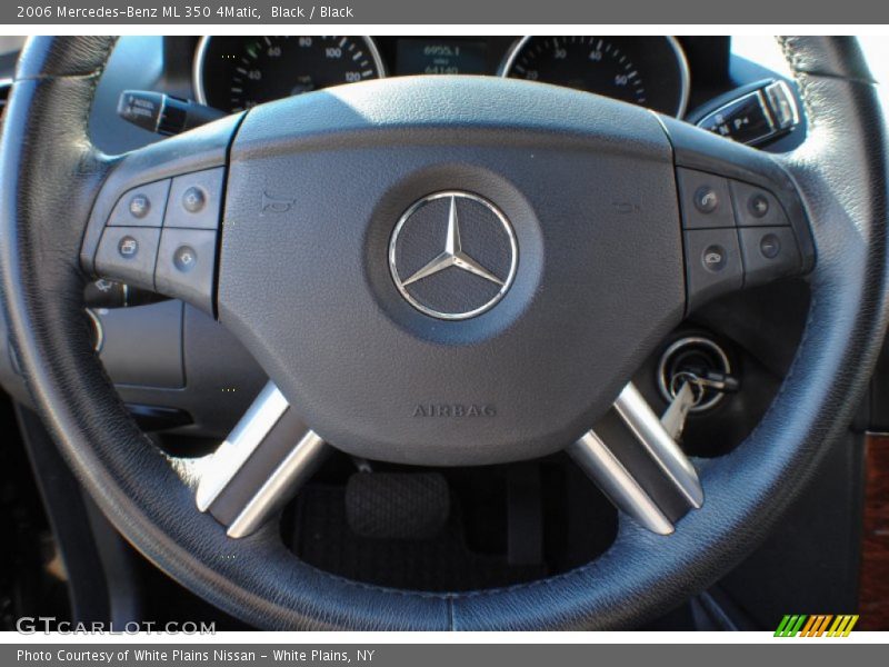 Black / Black 2006 Mercedes-Benz ML 350 4Matic