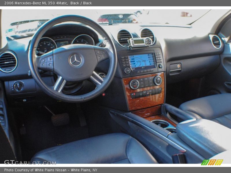 Black / Black 2006 Mercedes-Benz ML 350 4Matic