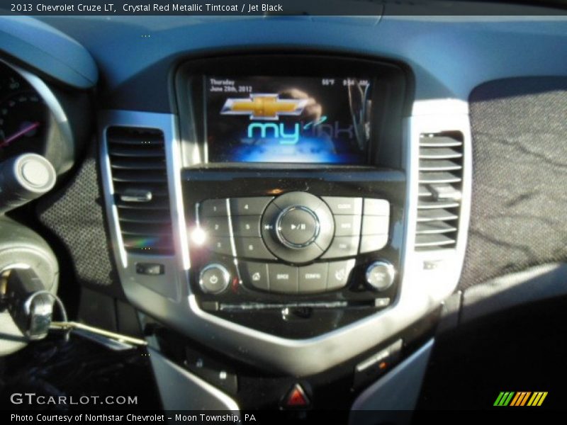 Crystal Red Metallic Tintcoat / Jet Black 2013 Chevrolet Cruze LT