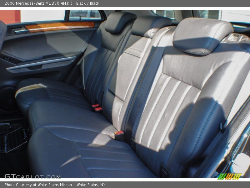 Black / Black 2006 Mercedes-Benz ML 350 4Matic