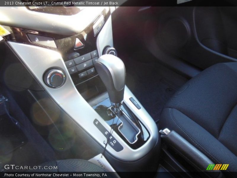 Crystal Red Metallic Tintcoat / Jet Black 2013 Chevrolet Cruze LT