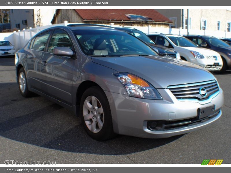 Precision Gray Metallic / Charcoal 2009 Nissan Altima 2.5 SL