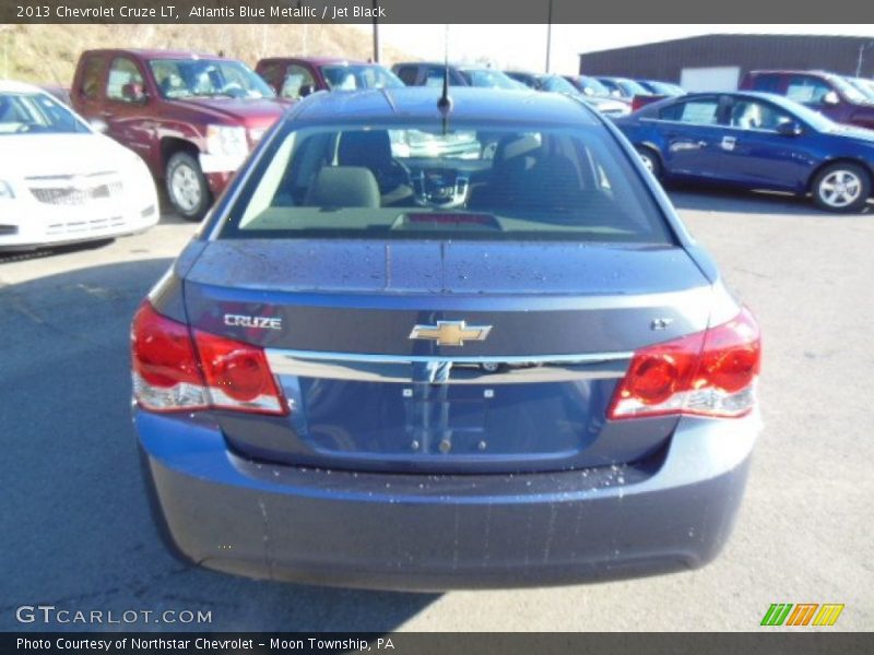 Atlantis Blue Metallic / Jet Black 2013 Chevrolet Cruze LT