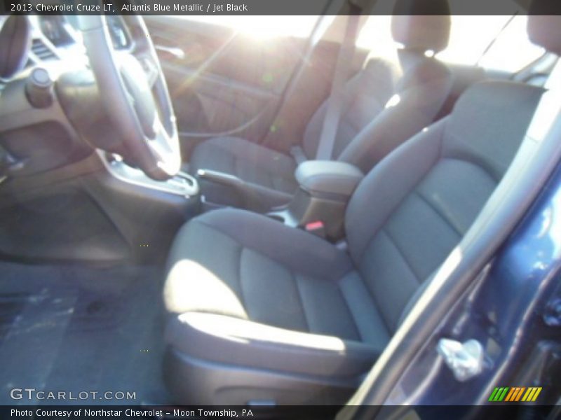 Atlantis Blue Metallic / Jet Black 2013 Chevrolet Cruze LT