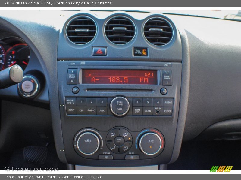 Precision Gray Metallic / Charcoal 2009 Nissan Altima 2.5 SL