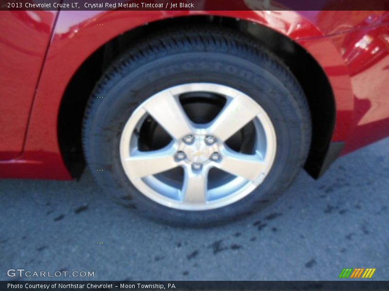 Crystal Red Metallic Tintcoat / Jet Black 2013 Chevrolet Cruze LT