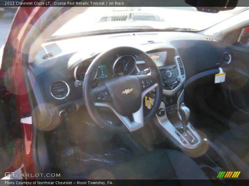 Crystal Red Metallic Tintcoat / Jet Black 2013 Chevrolet Cruze LT