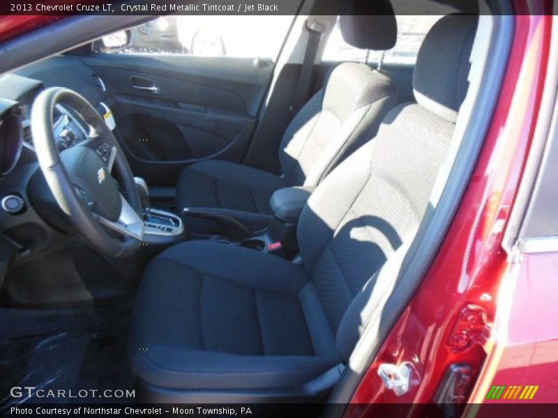 Crystal Red Metallic Tintcoat / Jet Black 2013 Chevrolet Cruze LT