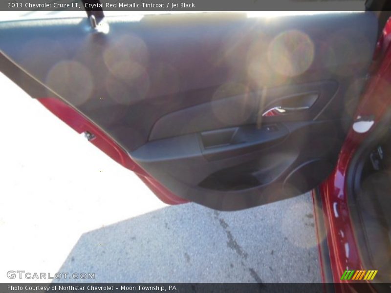 Crystal Red Metallic Tintcoat / Jet Black 2013 Chevrolet Cruze LT