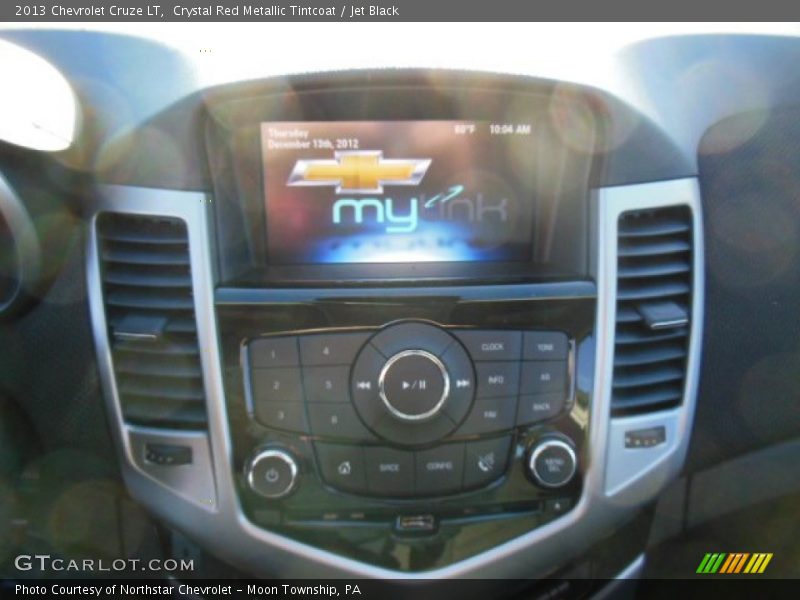 Crystal Red Metallic Tintcoat / Jet Black 2013 Chevrolet Cruze LT