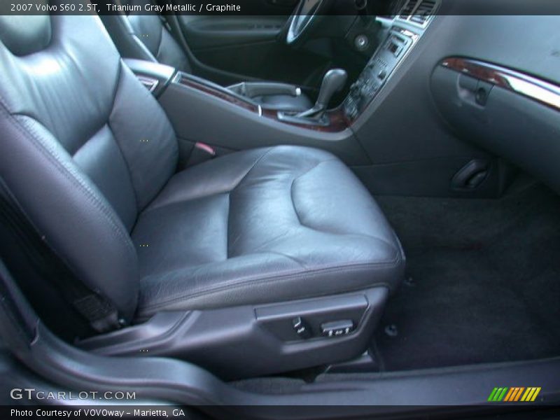 Titanium Gray Metallic / Graphite 2007 Volvo S60 2.5T
