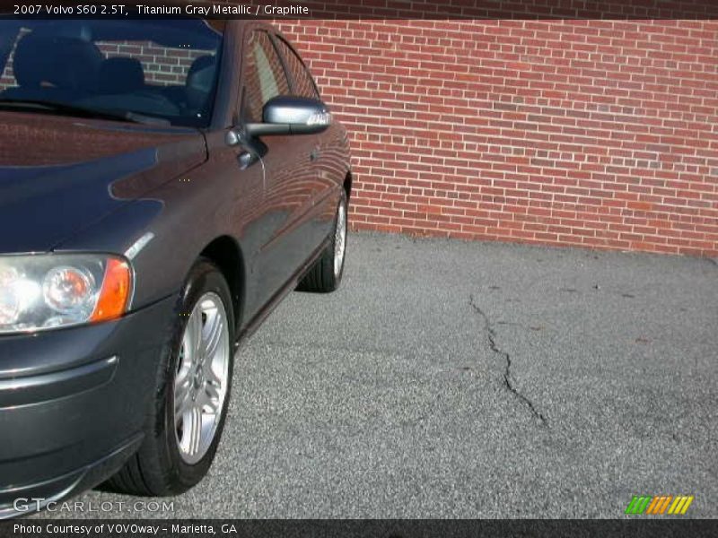 Titanium Gray Metallic / Graphite 2007 Volvo S60 2.5T