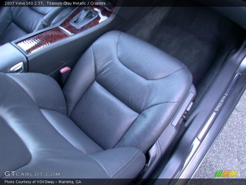 Titanium Gray Metallic / Graphite 2007 Volvo S60 2.5T