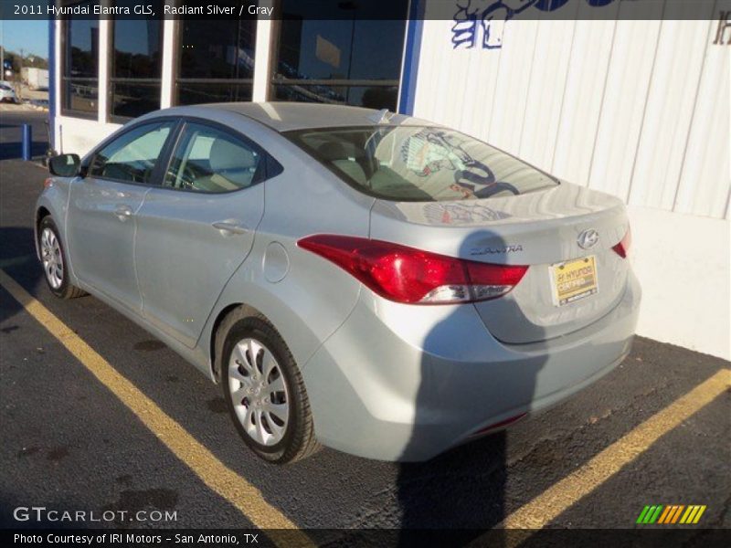 Radiant Silver / Gray 2011 Hyundai Elantra GLS