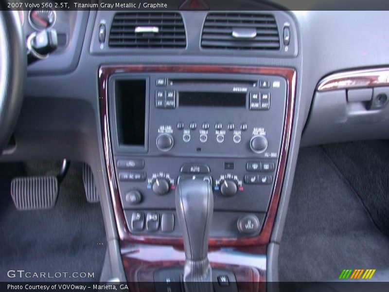 Titanium Gray Metallic / Graphite 2007 Volvo S60 2.5T