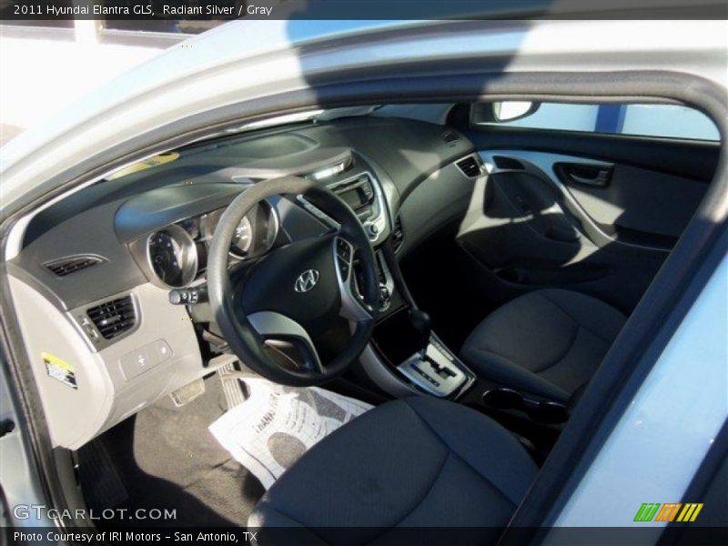 Radiant Silver / Gray 2011 Hyundai Elantra GLS