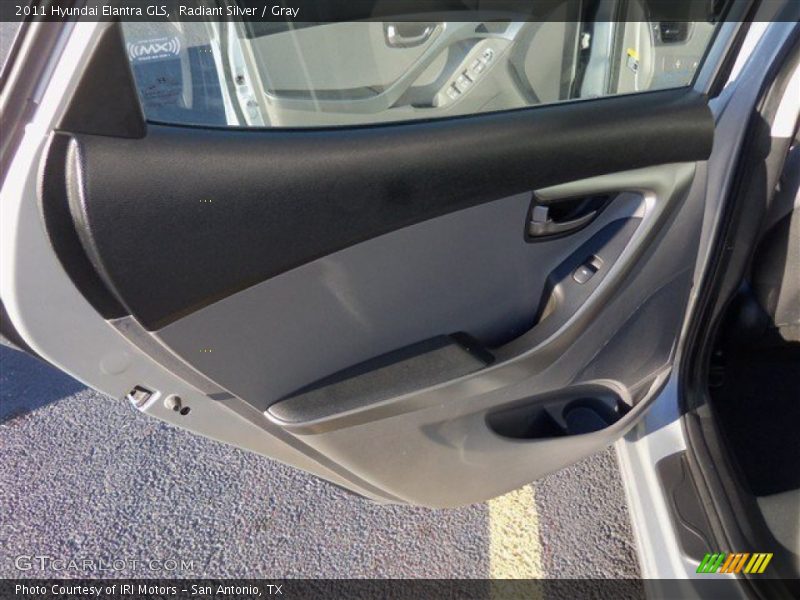 Radiant Silver / Gray 2011 Hyundai Elantra GLS