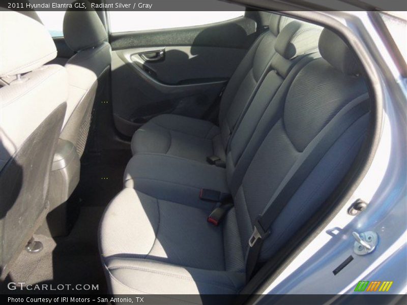 Radiant Silver / Gray 2011 Hyundai Elantra GLS
