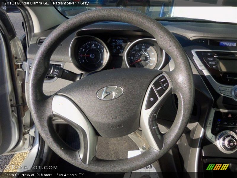 Radiant Silver / Gray 2011 Hyundai Elantra GLS