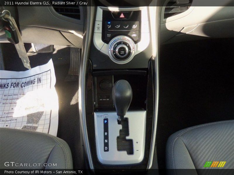 Radiant Silver / Gray 2011 Hyundai Elantra GLS