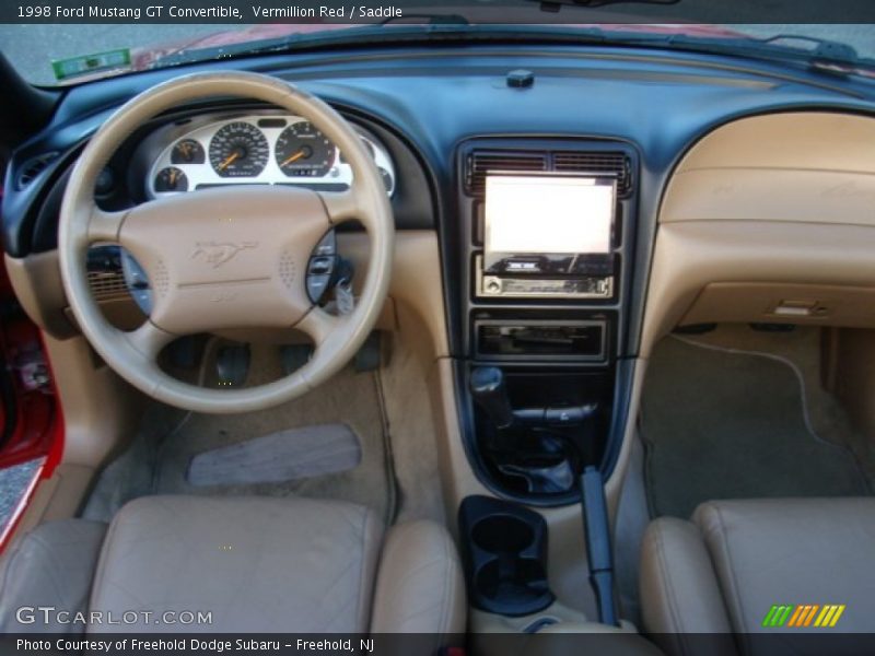 Dashboard of 1998 Mustang GT Convertible