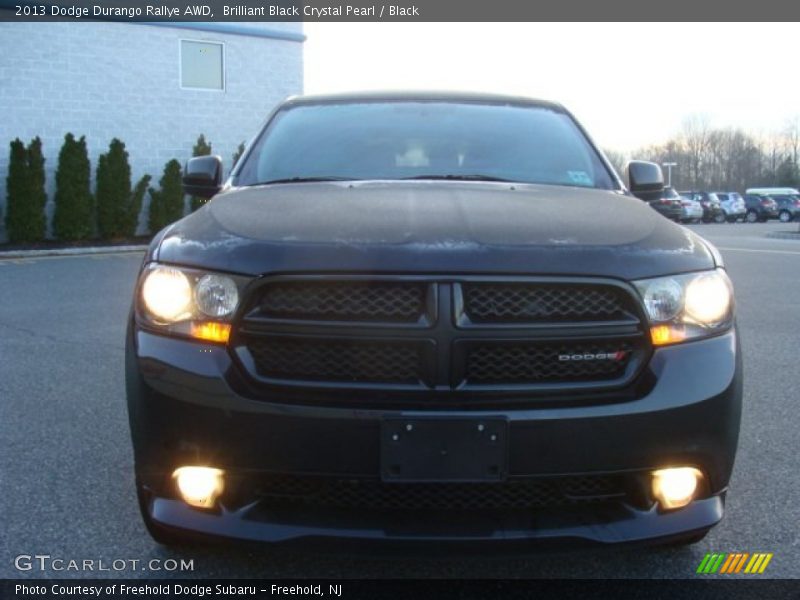 Brilliant Black Crystal Pearl / Black 2013 Dodge Durango Rallye AWD