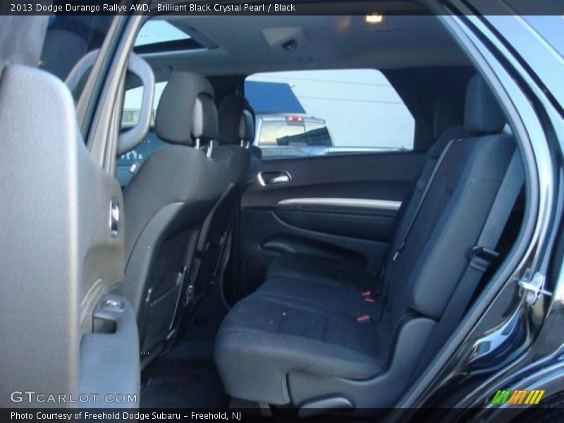 Brilliant Black Crystal Pearl / Black 2013 Dodge Durango Rallye AWD