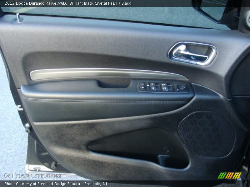 Brilliant Black Crystal Pearl / Black 2013 Dodge Durango Rallye AWD
