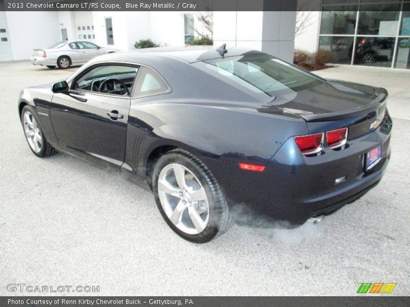Blue Ray Metallic / Gray 2013 Chevrolet Camaro LT/RS Coupe