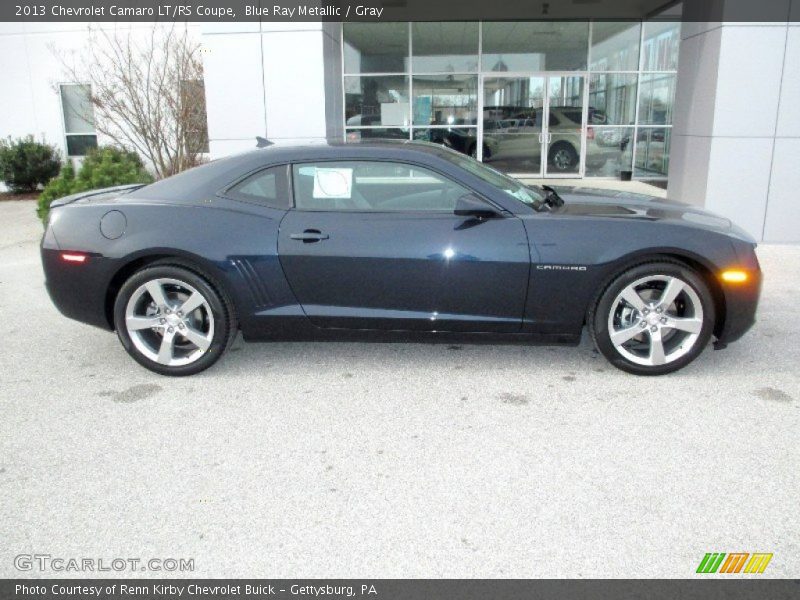Blue Ray Metallic / Gray 2013 Chevrolet Camaro LT/RS Coupe