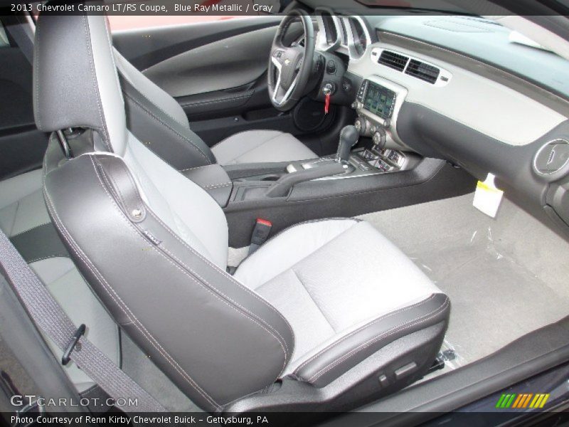 Blue Ray Metallic / Gray 2013 Chevrolet Camaro LT/RS Coupe