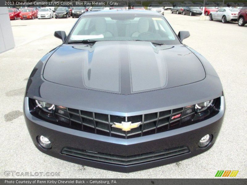 Blue Ray Metallic / Gray 2013 Chevrolet Camaro LT/RS Coupe